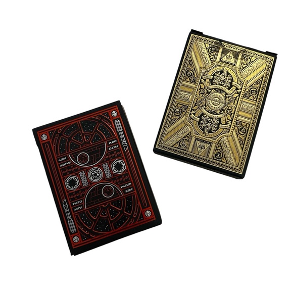 Theory11 Premium Playing Cards Deck Set - 007 James Bond Gold | Star Wars Red - Picture 3 of 15